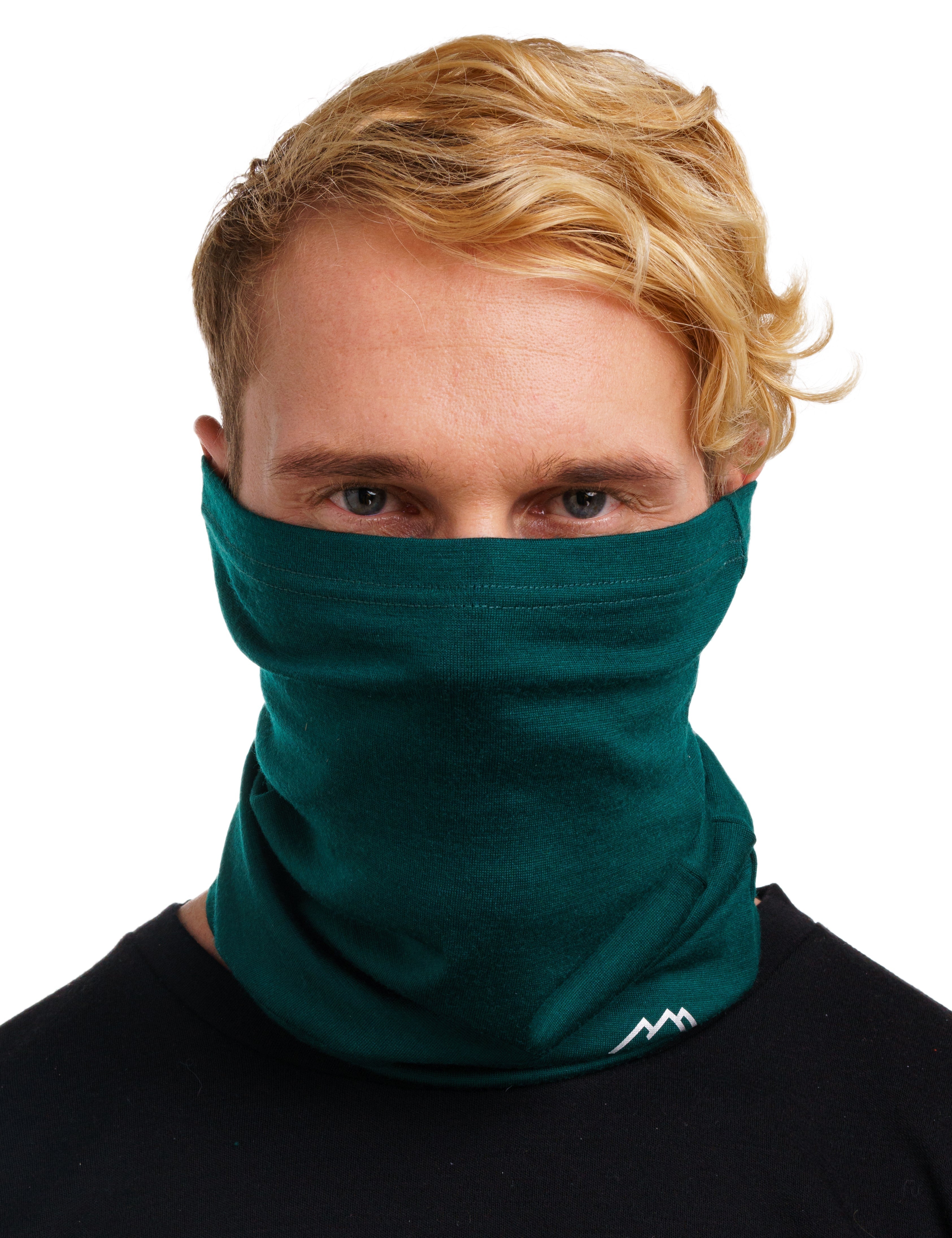 Merino Neck Gaiter 165 Forest Green