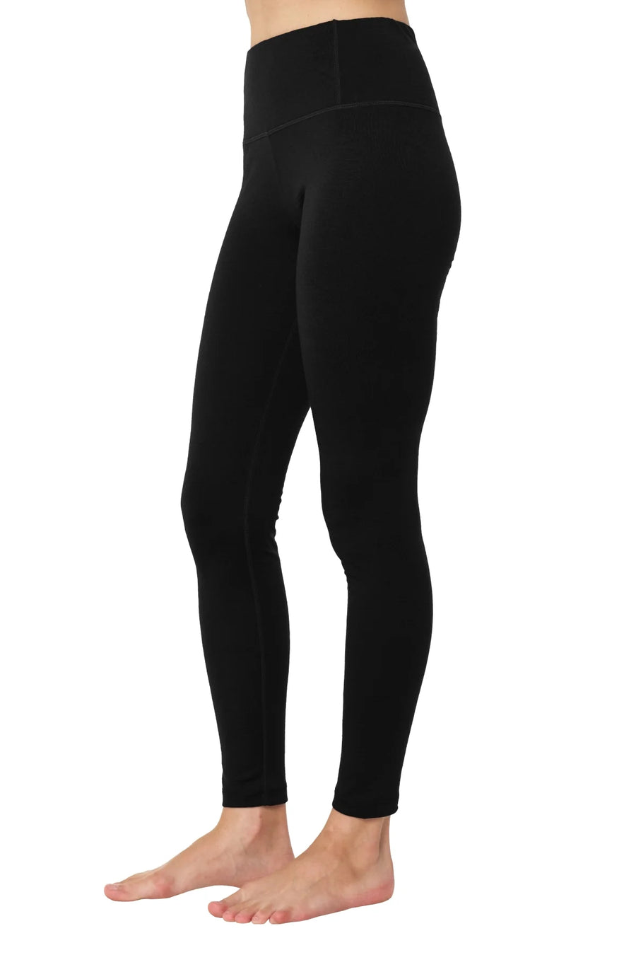 Women's Merino Pants 200 Black