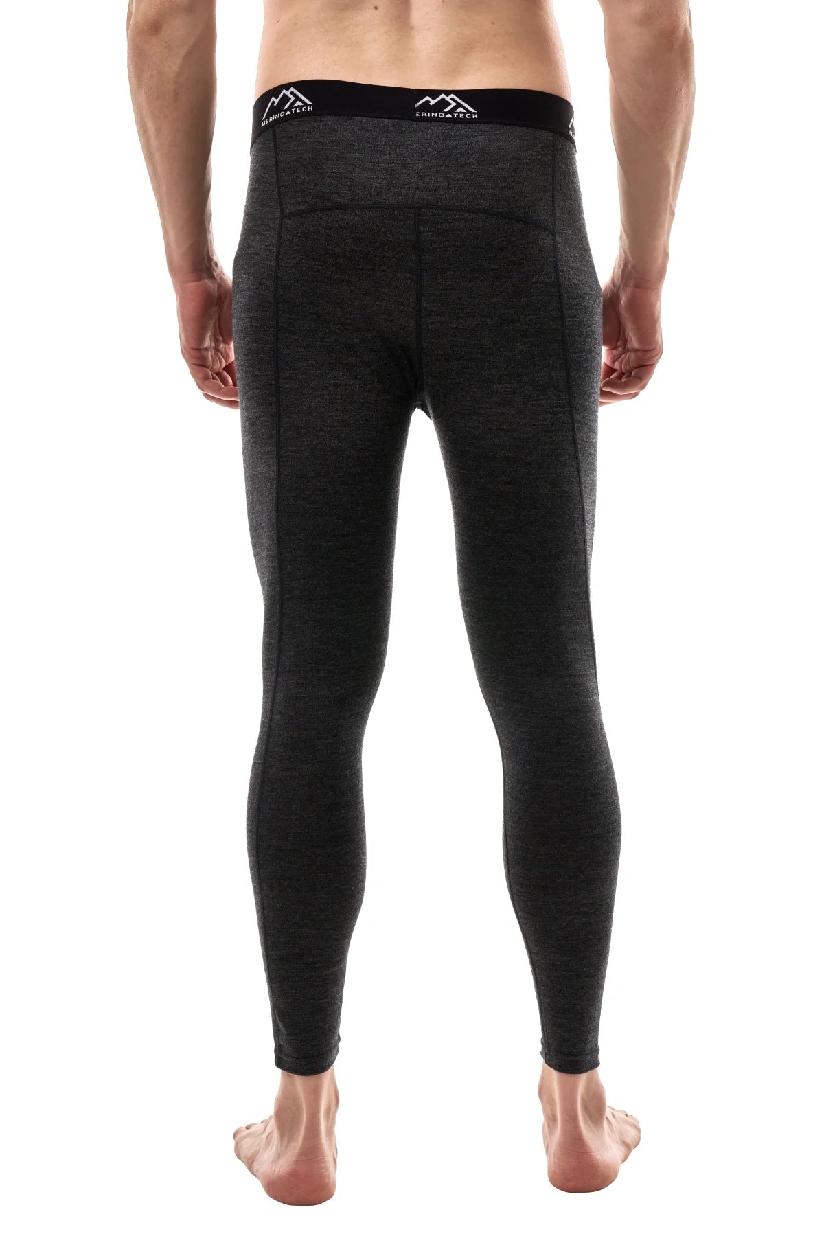 Men's Merino Pants 200 Charcoal