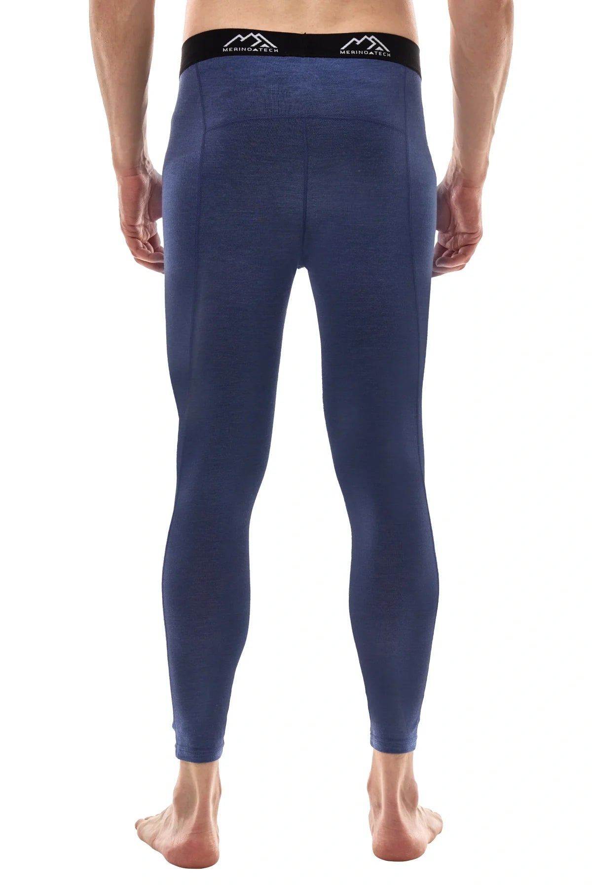 Men's Merino Pants 200 Windsor Blue