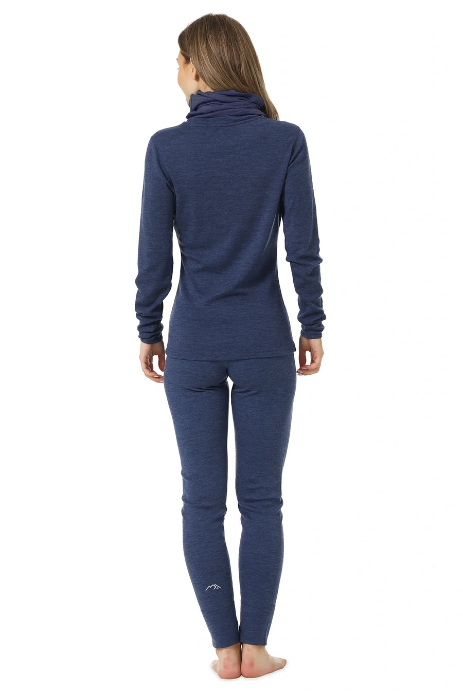 Women's Merino Windsor Blue Set + Neck Gaiter