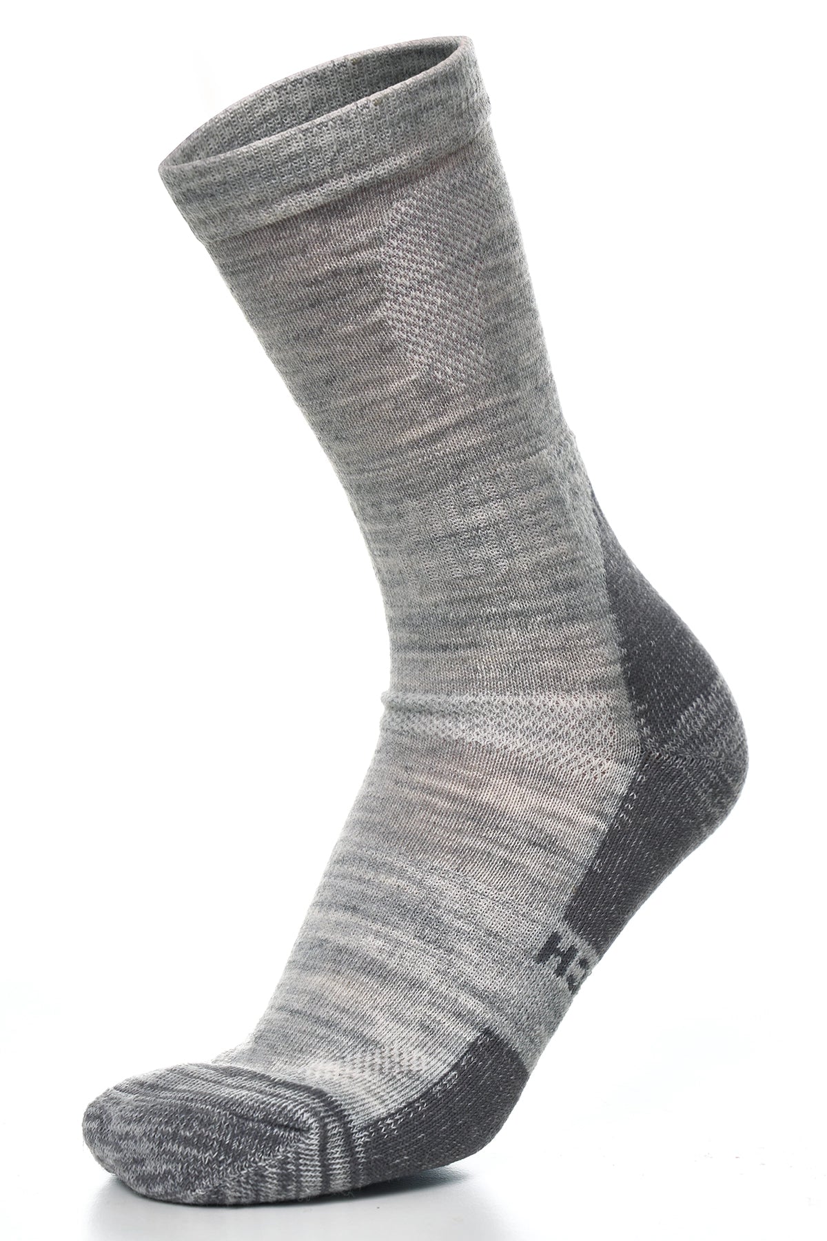 Merino Wool Hiking Socks - (Pack of 3) Cloud Grey