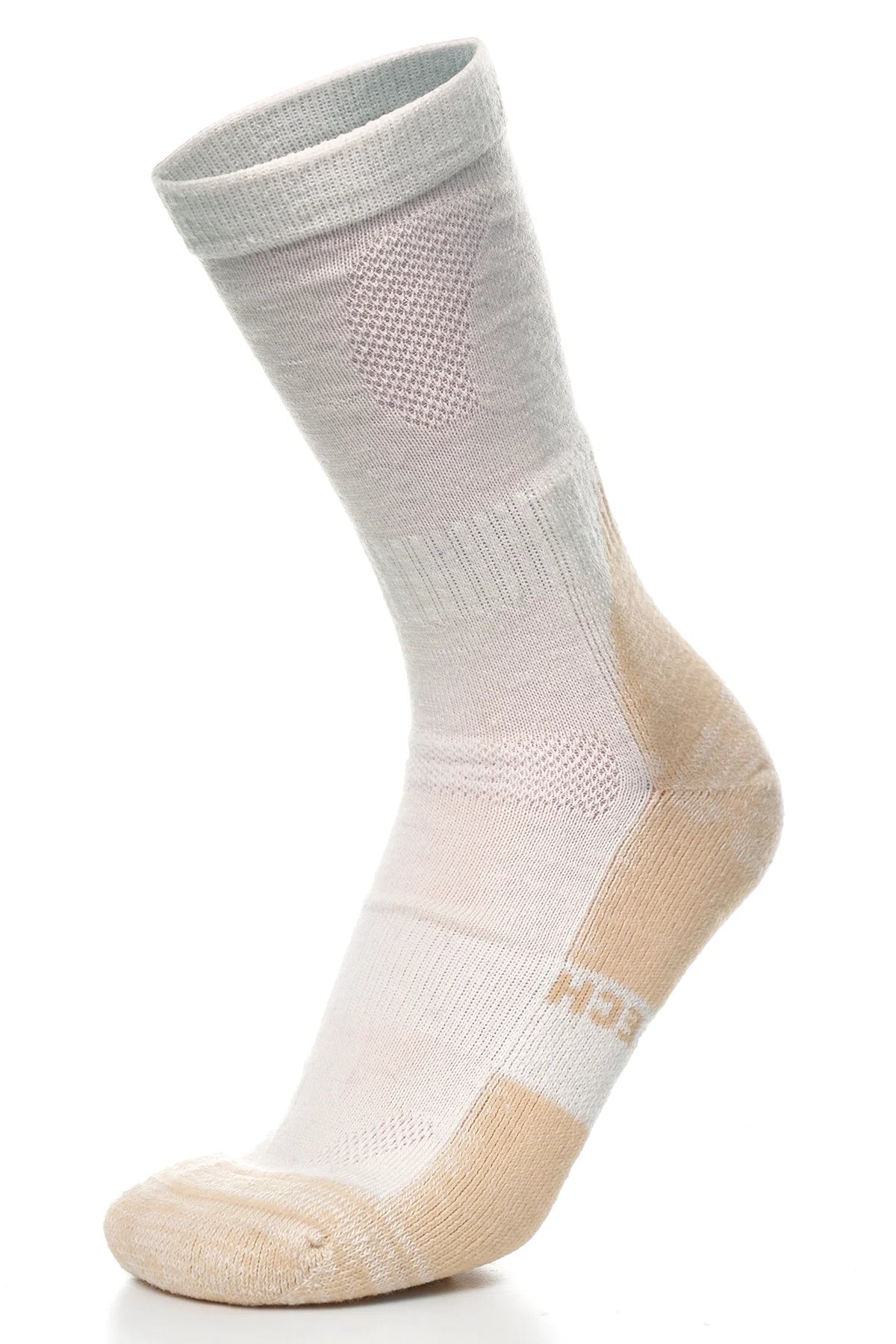 Merino Wool Hiking Socks - (Pack of 3) Creamy