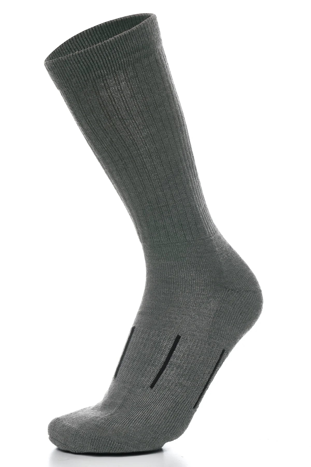 Merino Wool Hiking Socks - (Pack of 3) Dark Grey