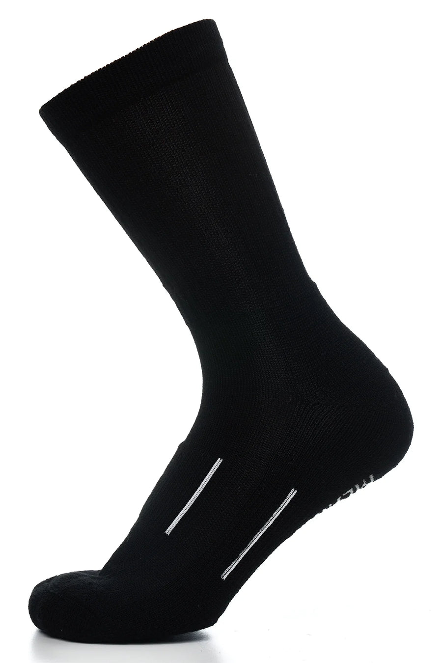Merino Wool Hiking Socks - (Pack of 3) Jet Black