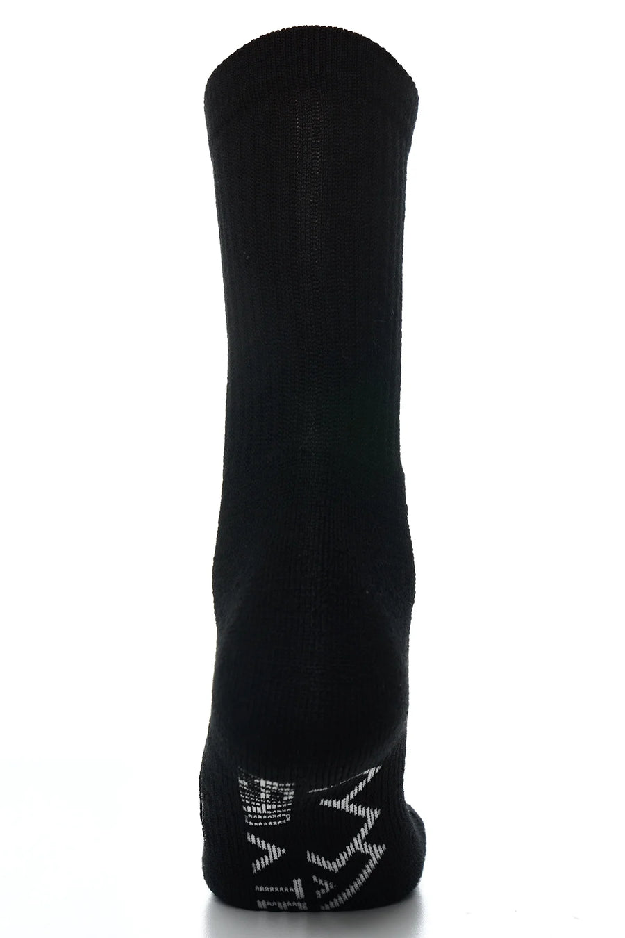 Merino Wool Hiking Socks - (Pack of 6) Jet Black