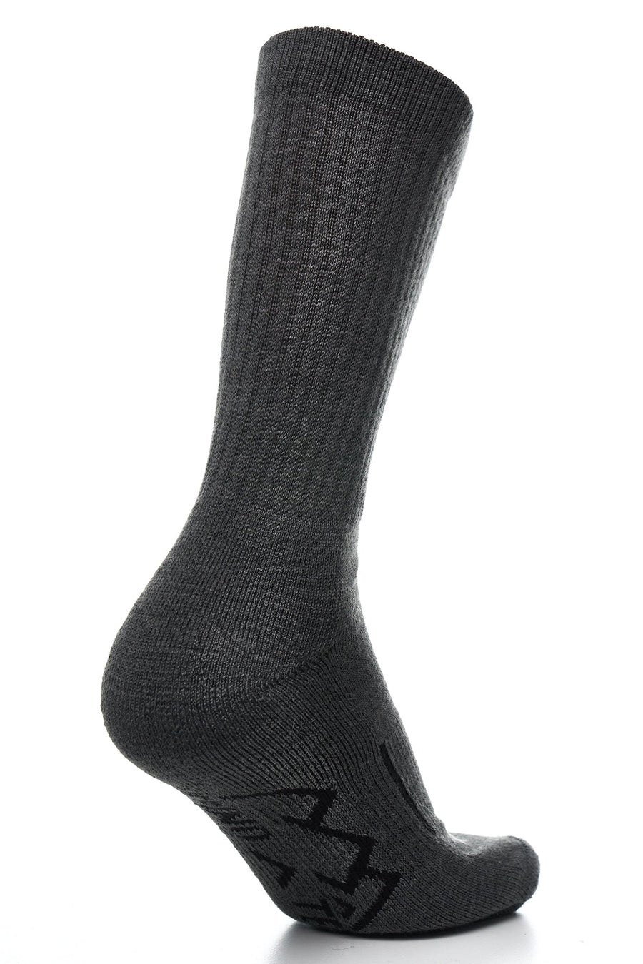 Merino Wool Hiking Socks - (Pack of 3) Steel Grey