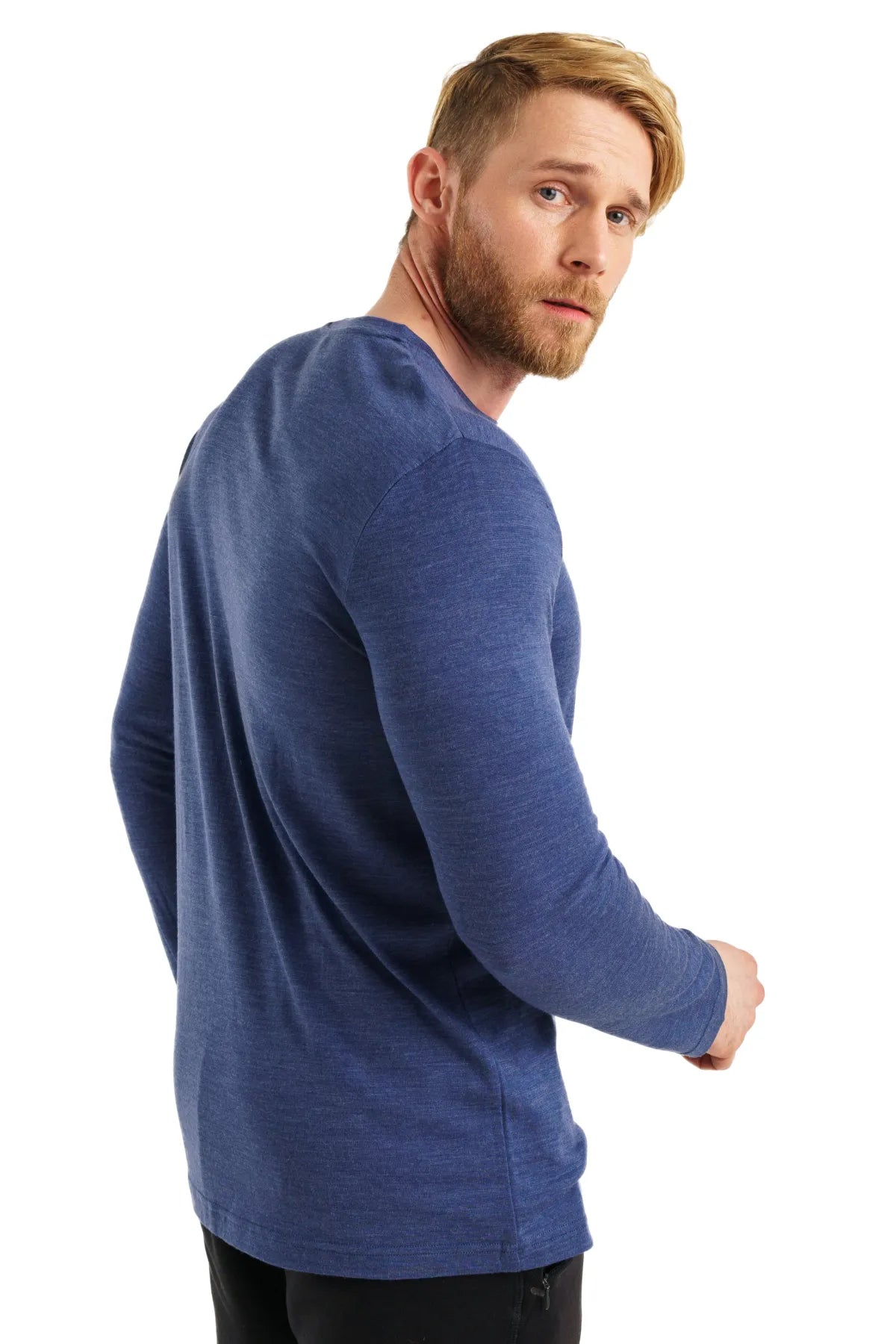 Men's Merino Long Sleeve 165 Indigo Night