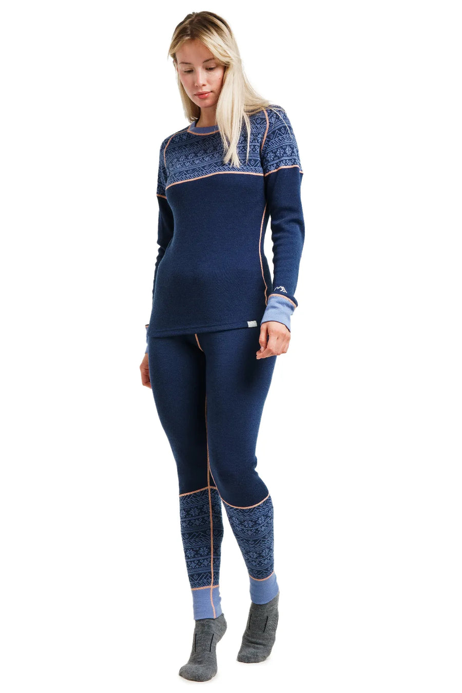 Women's Merino Thermal Set 250 Nordic Tale Berry