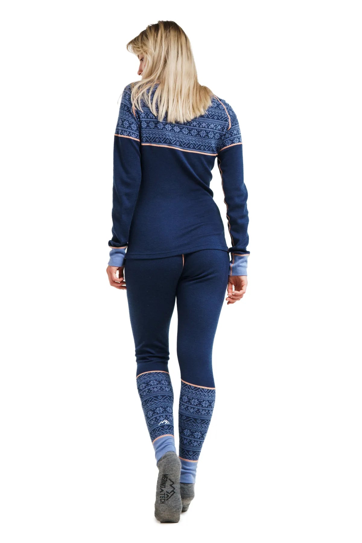 Women's Merino Thermal Set 250 Nordic Tale Berry