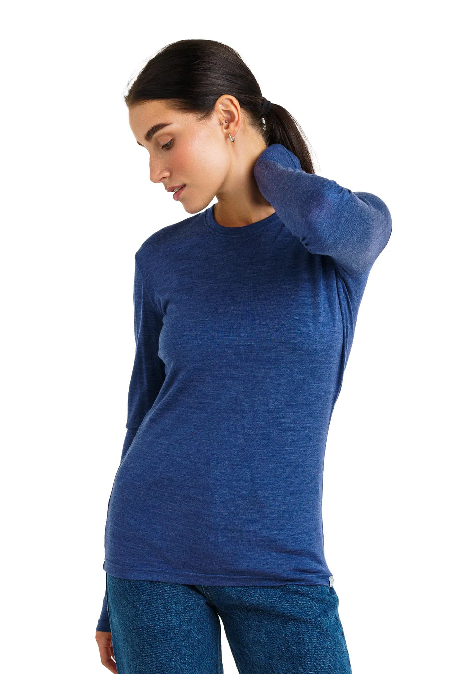 Women's Merino Long Sleeve 165 Windsor Blue
