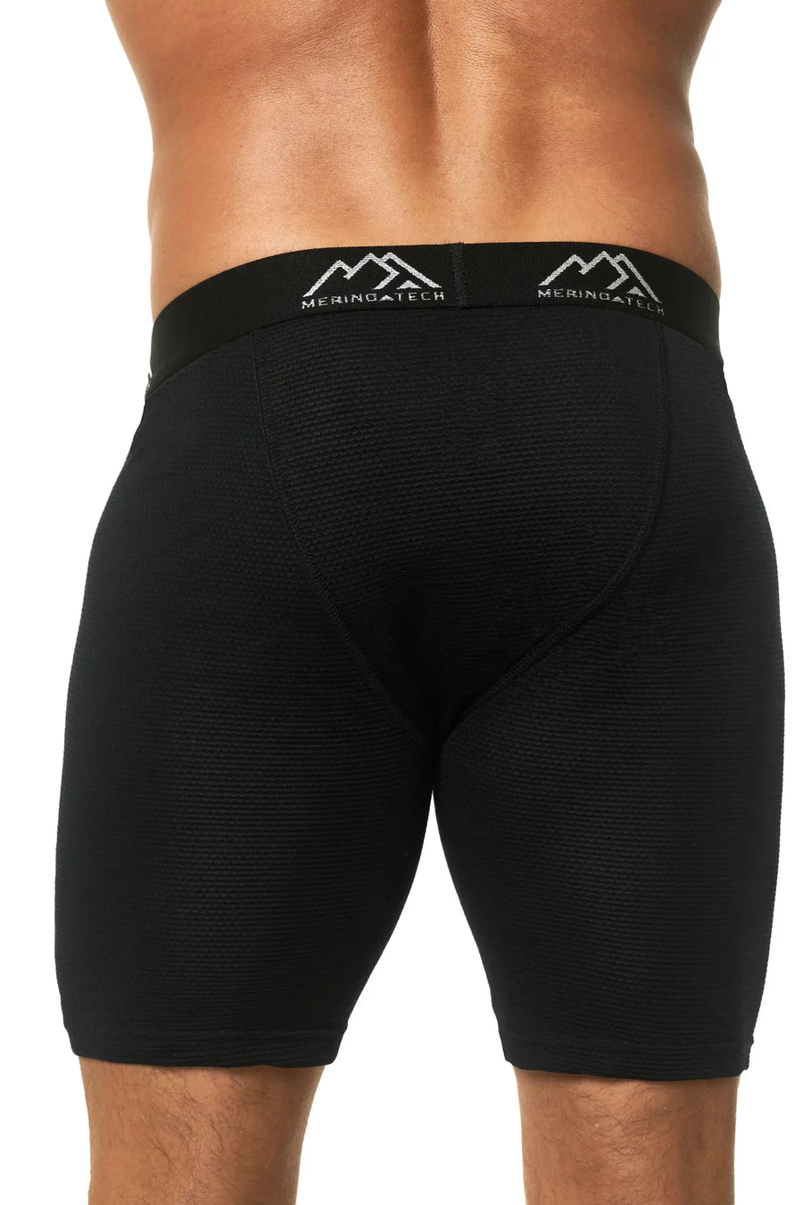 Men's Merino Boxers Airmesh Black (1 Pack)