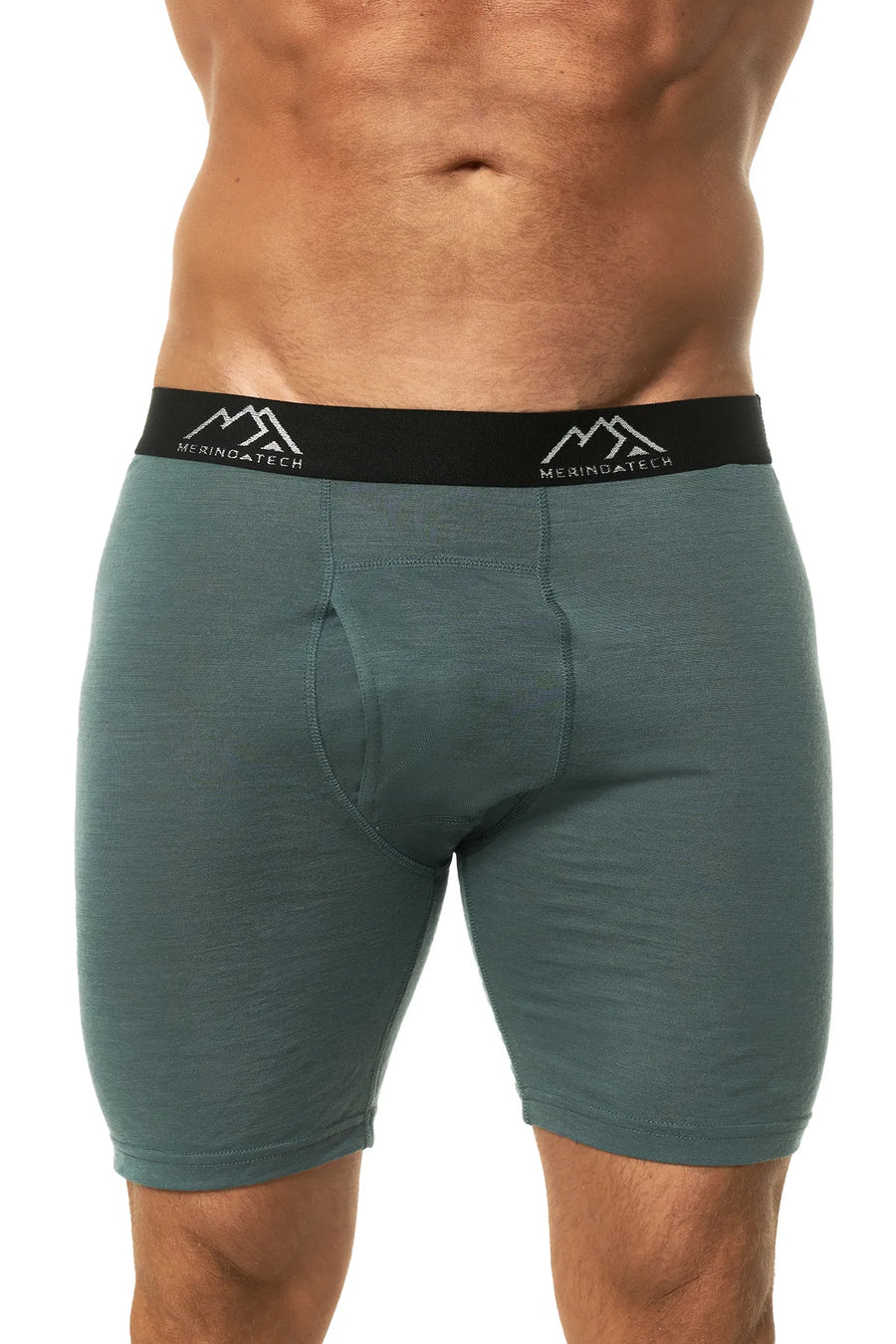 Men's Merino Boxers 170 Smoke Grey (2 Pack)