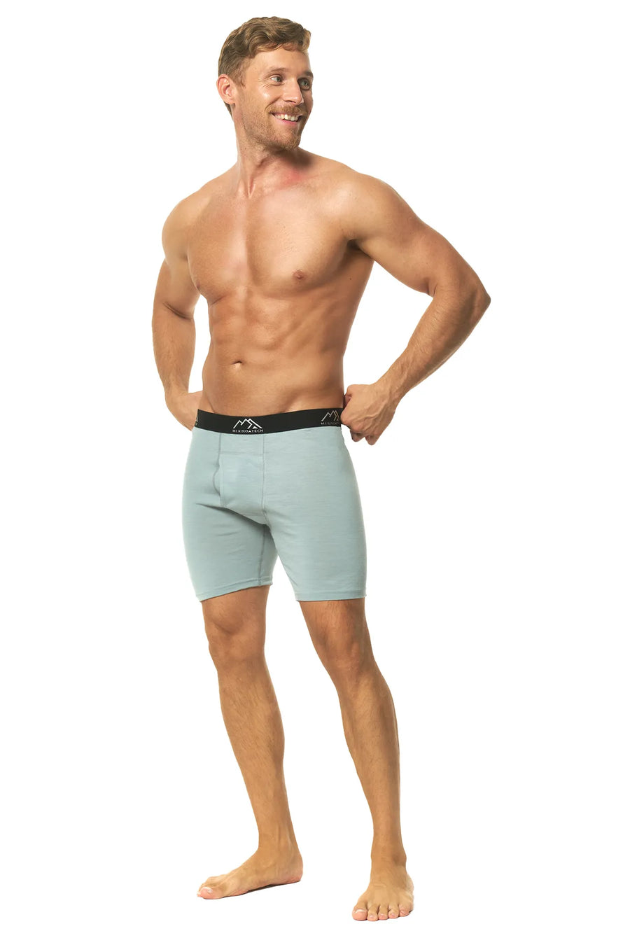 Men's Merino Boxers Dusty Grey (1 Pack)