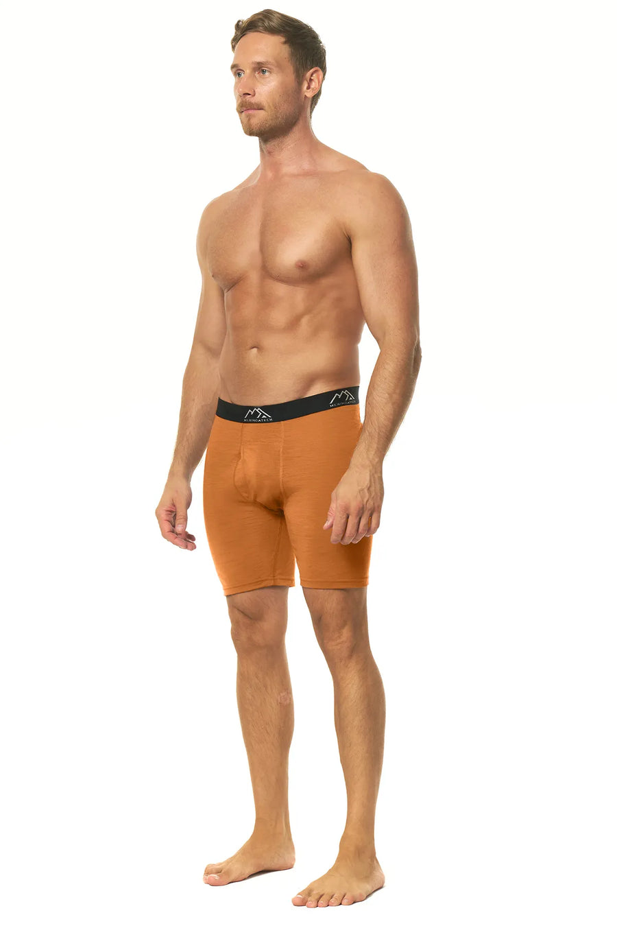 Men's Merino Boxers Firebrick Orange (1 Pack)