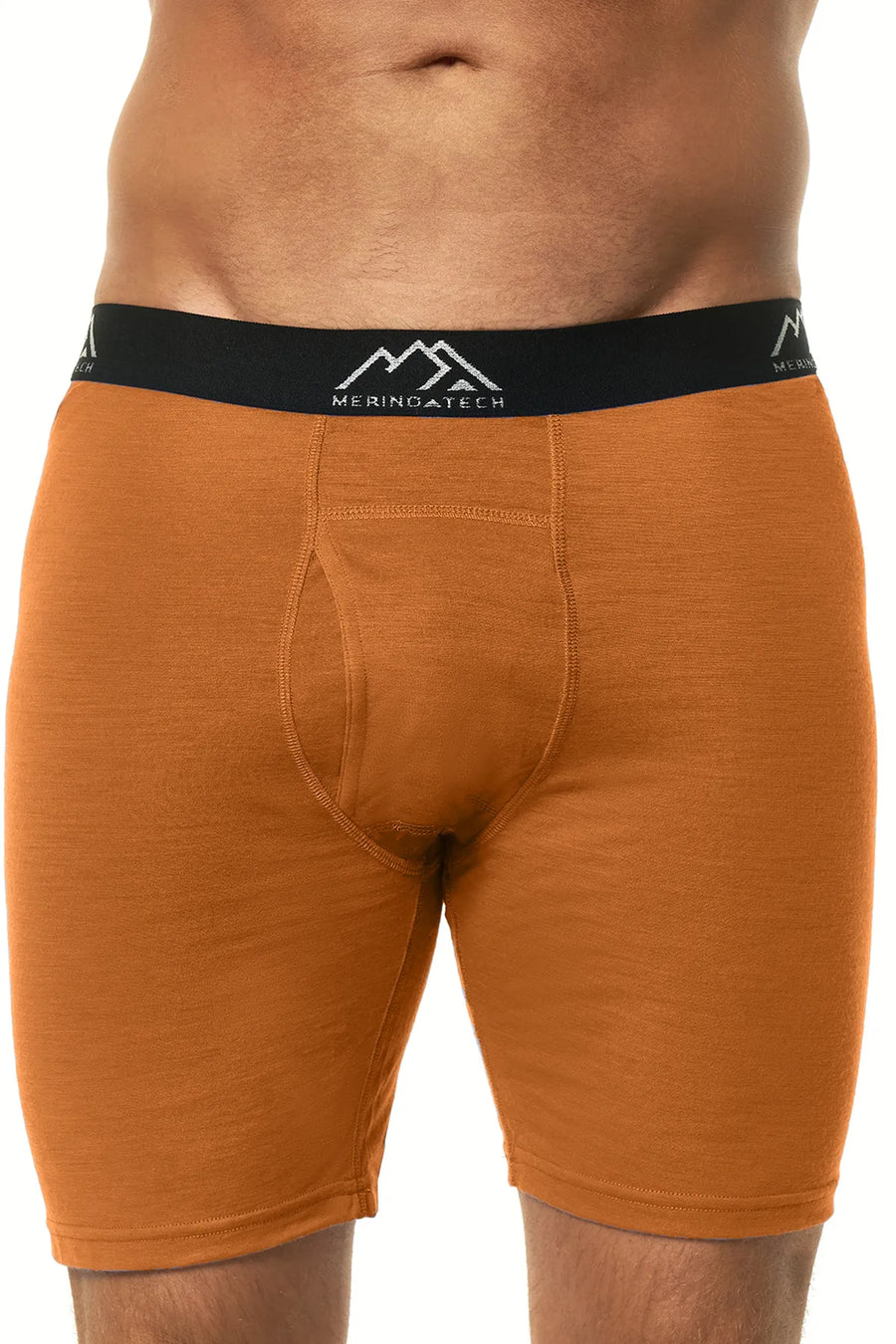 Men's Merino Boxers Firebrick Orange (1 Pack)