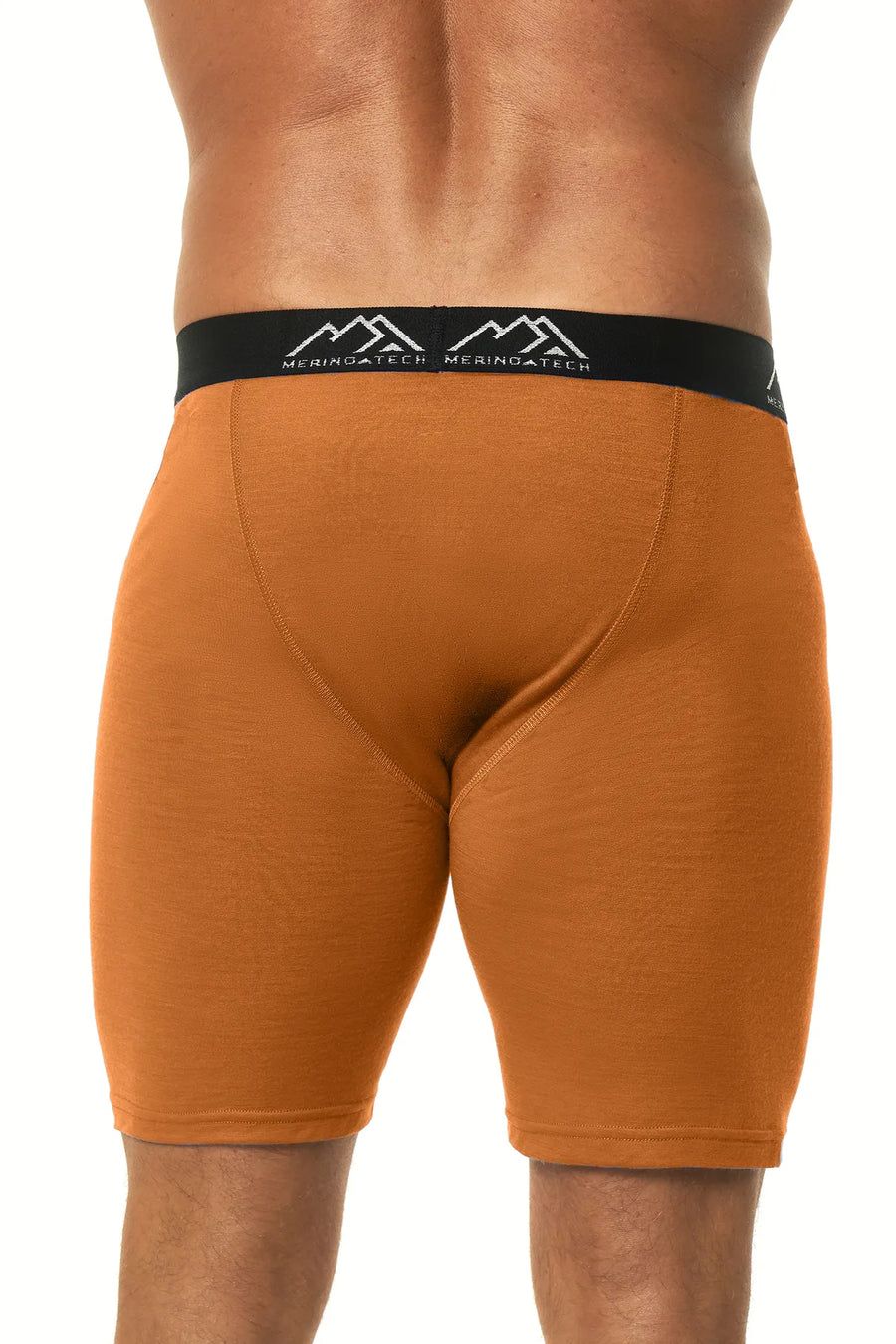 Men's Merino Boxers Firebrick Orange (1 Pack)