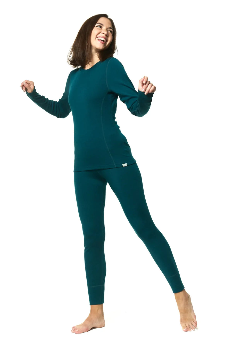 Women's Merino Thermal Set 320 Deep Teal