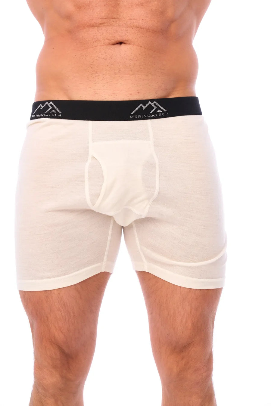 Men's Merino Boxers 170 Off White (1 Pack)