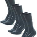 Merino Wool Hiking Socks - (Pack of 3) Deep Green