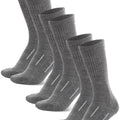 Merino Wool Hiking Socks - (Pack of 3) Pearl Grey