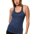 Women's Merino Wool Racerback Tank Top Windsor Blue