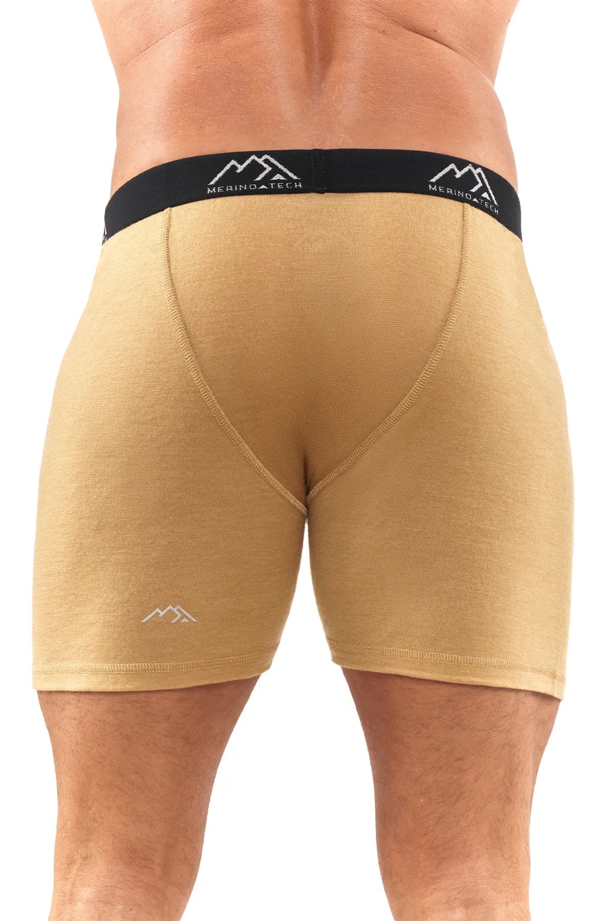 Men's Merino Boxers 190 Brief Camel (1 Pack)