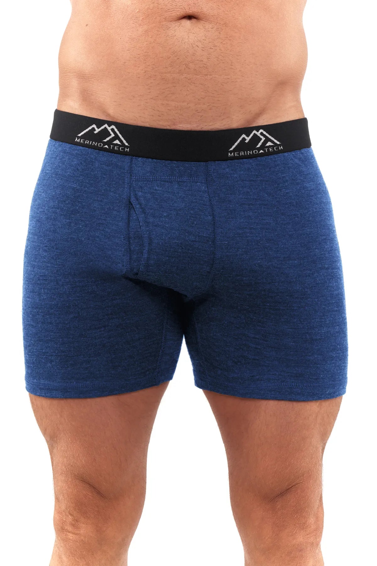 Men's Merino Boxers 190 Brief Windsor Blue (1 Pack)