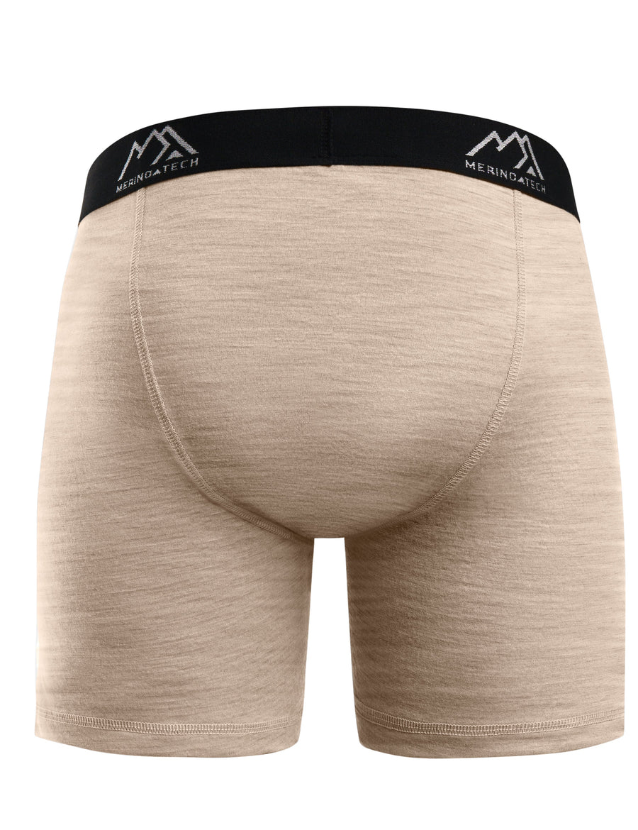 Men's Merino Boxers 190 Oatmeal (1 Pack)