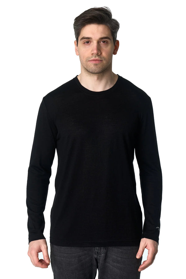 Men's Merino Long Sleeve 190 Black