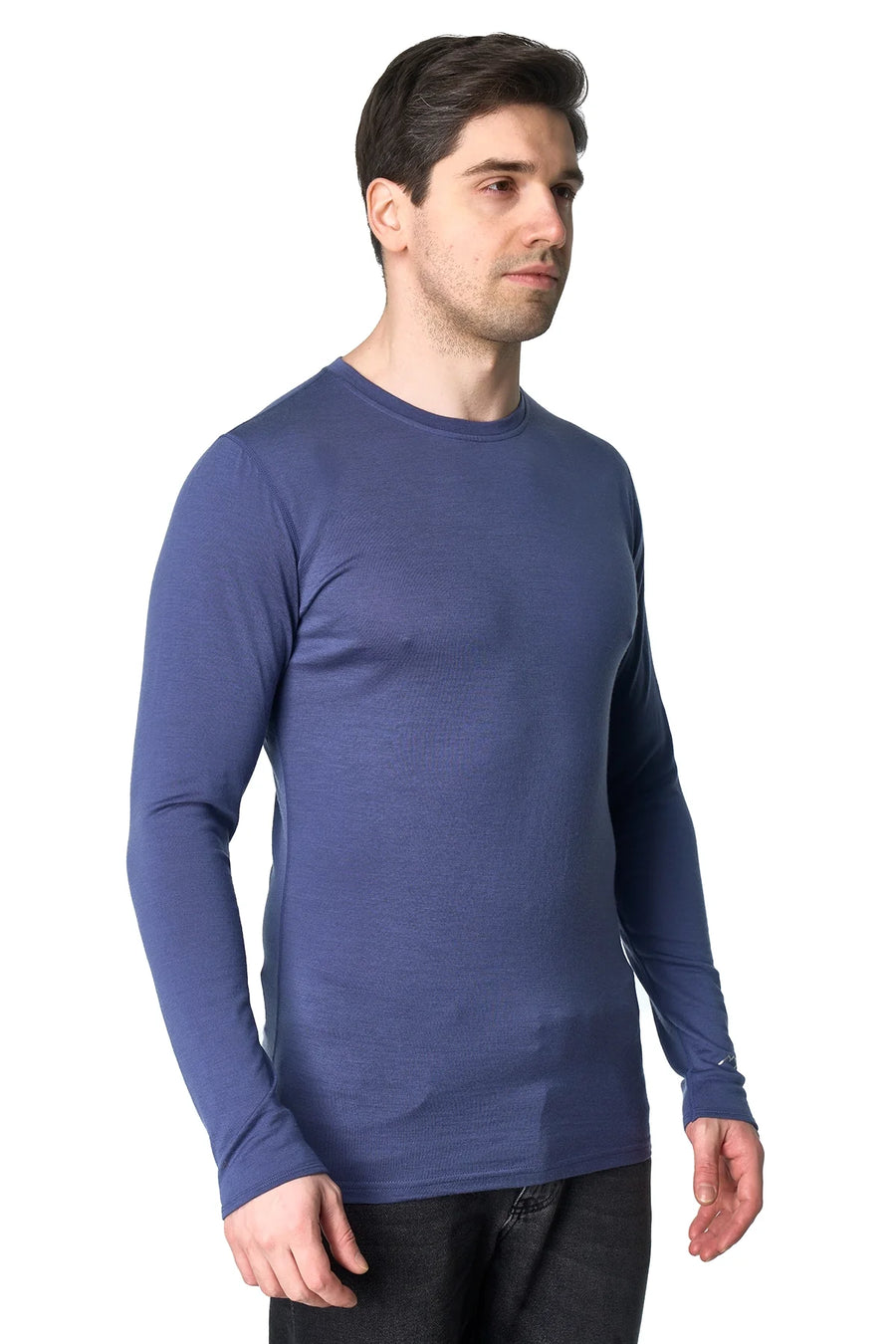 Men's Merino Long Sleeve 190 Dark Blue