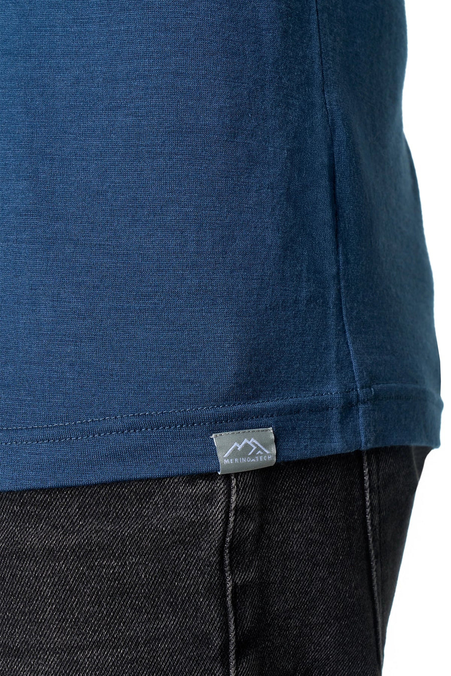 Men's Merino Long Sleeve 190 Denim Blue