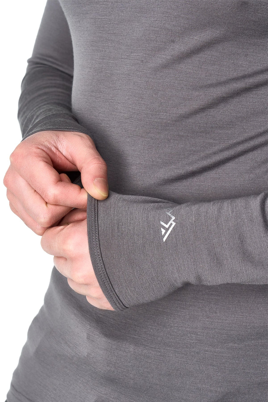 Men's Merino Long Sleeve 190 Perfect Grey