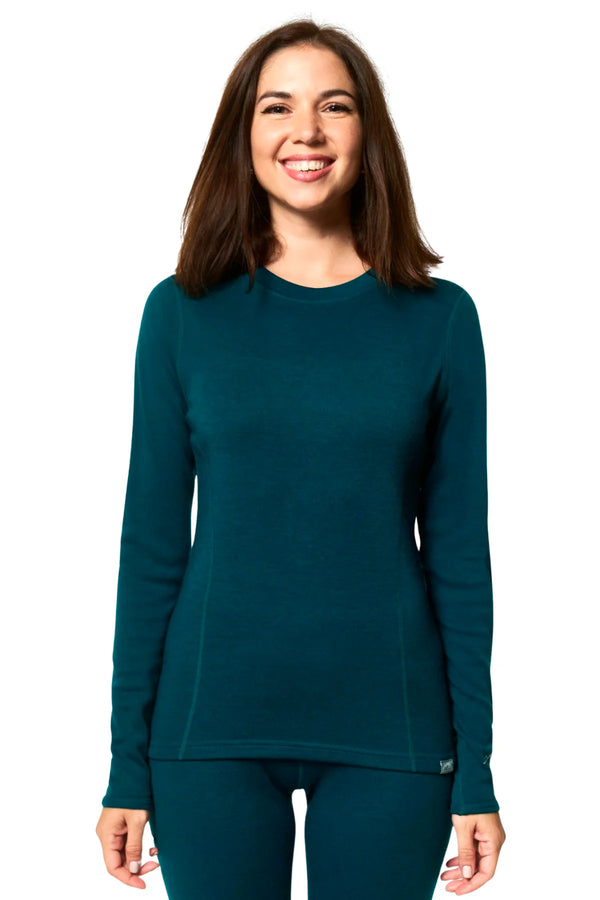 Women's Merino Long Sleeve 320 Deep Teal