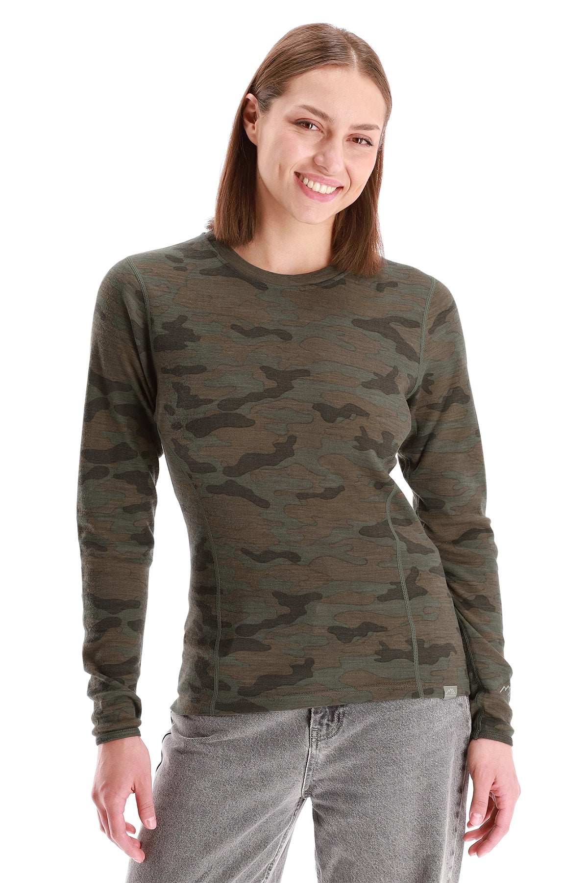 Women's Merino Long Sleeve 250 Camo