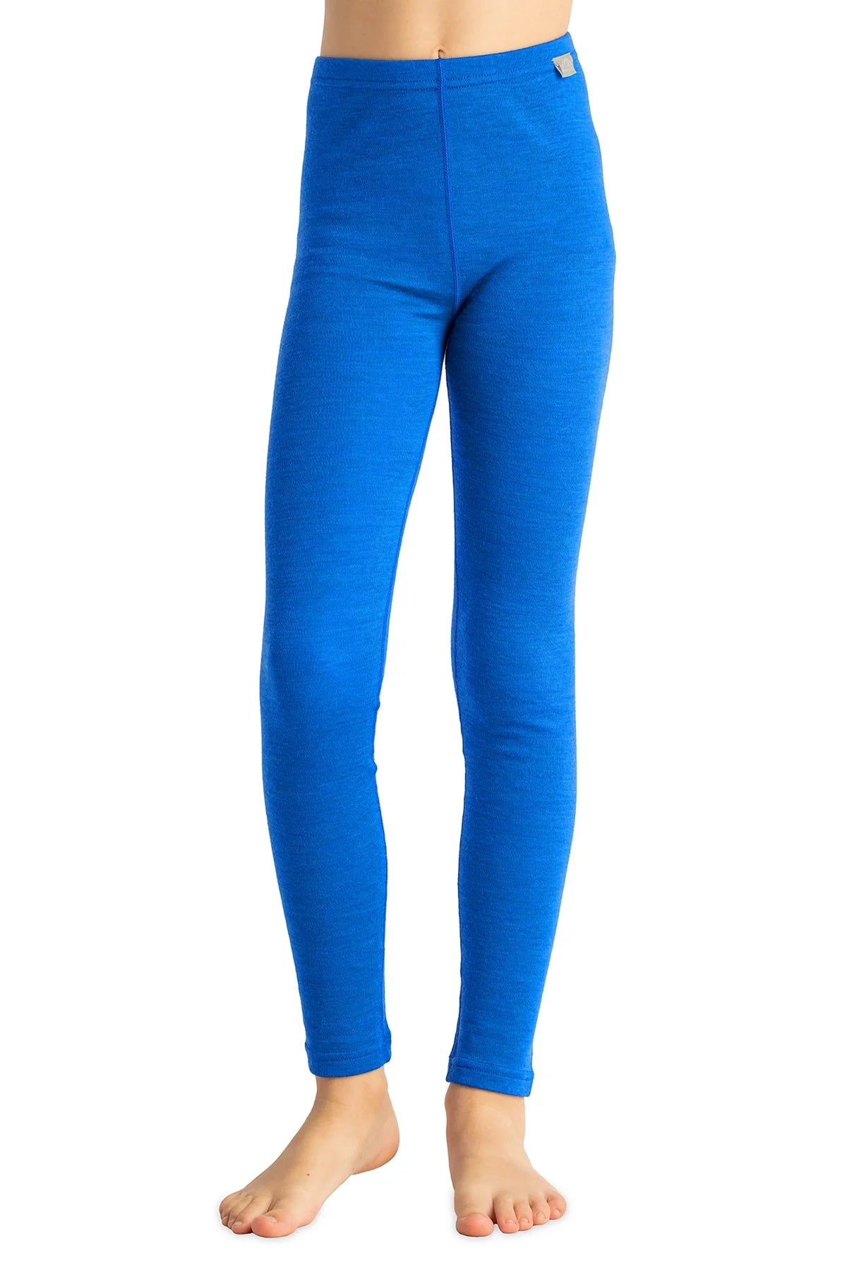 Kids' Merino Wool Pants 250 Cobalt Blue