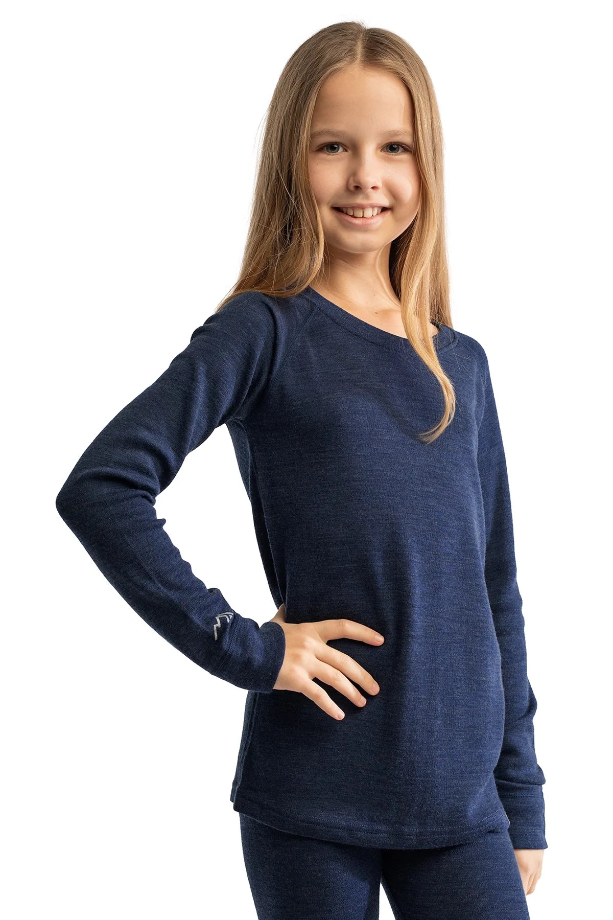 Kids' Merino Wool Long Sleeve 250 Navy