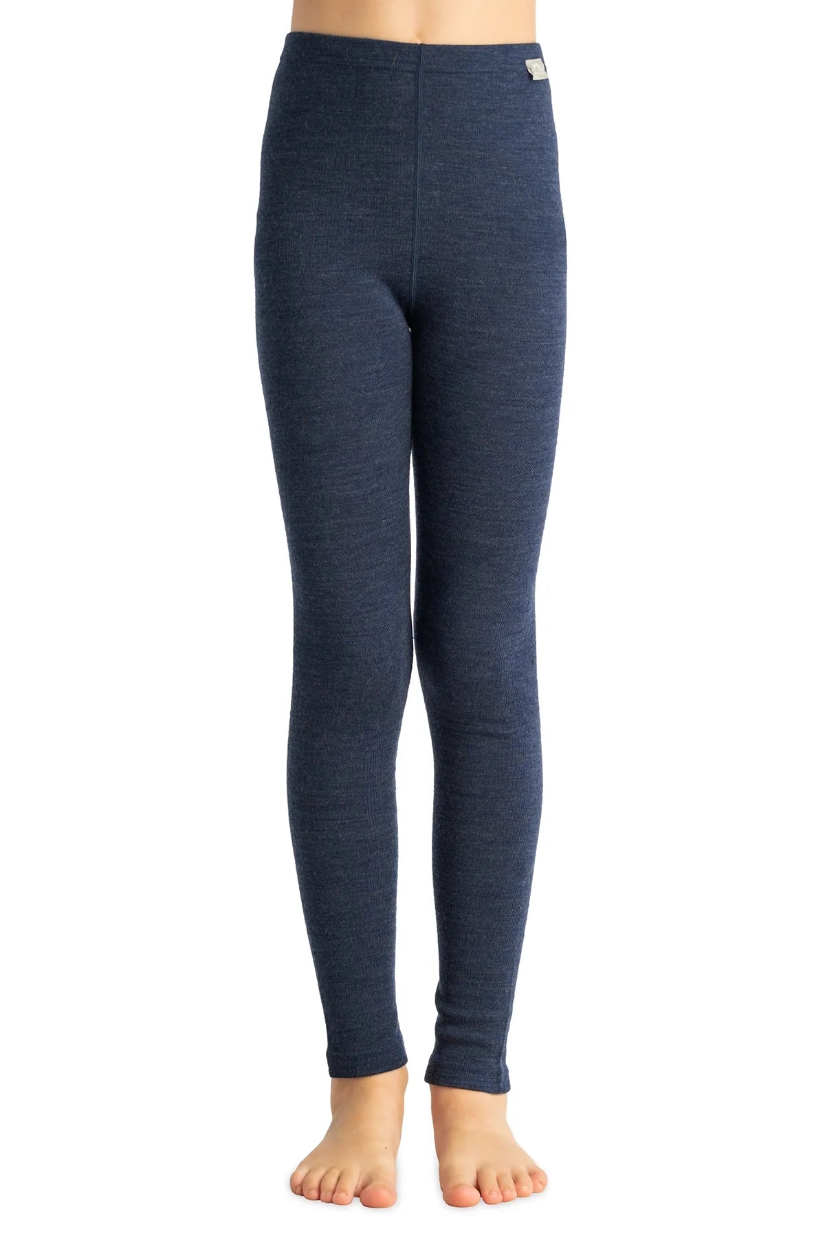 Kids' Merino Wool Pants 250 Navy