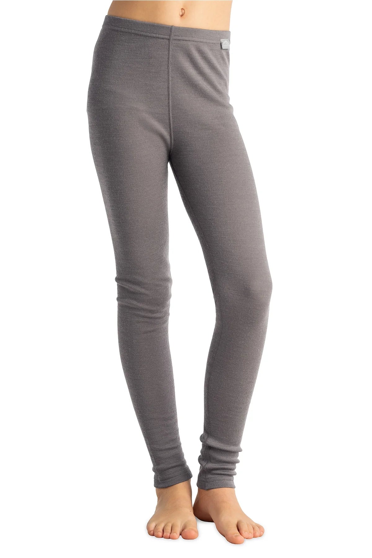Kids' Merino Wool Pants 250 Perfect Gray