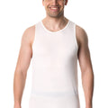 Men's Merino Wool Tank Top A-Shirt White Creamy