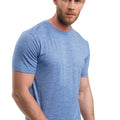 Men's Merino T-shirt 180 Deep Blue Melange (+socks)