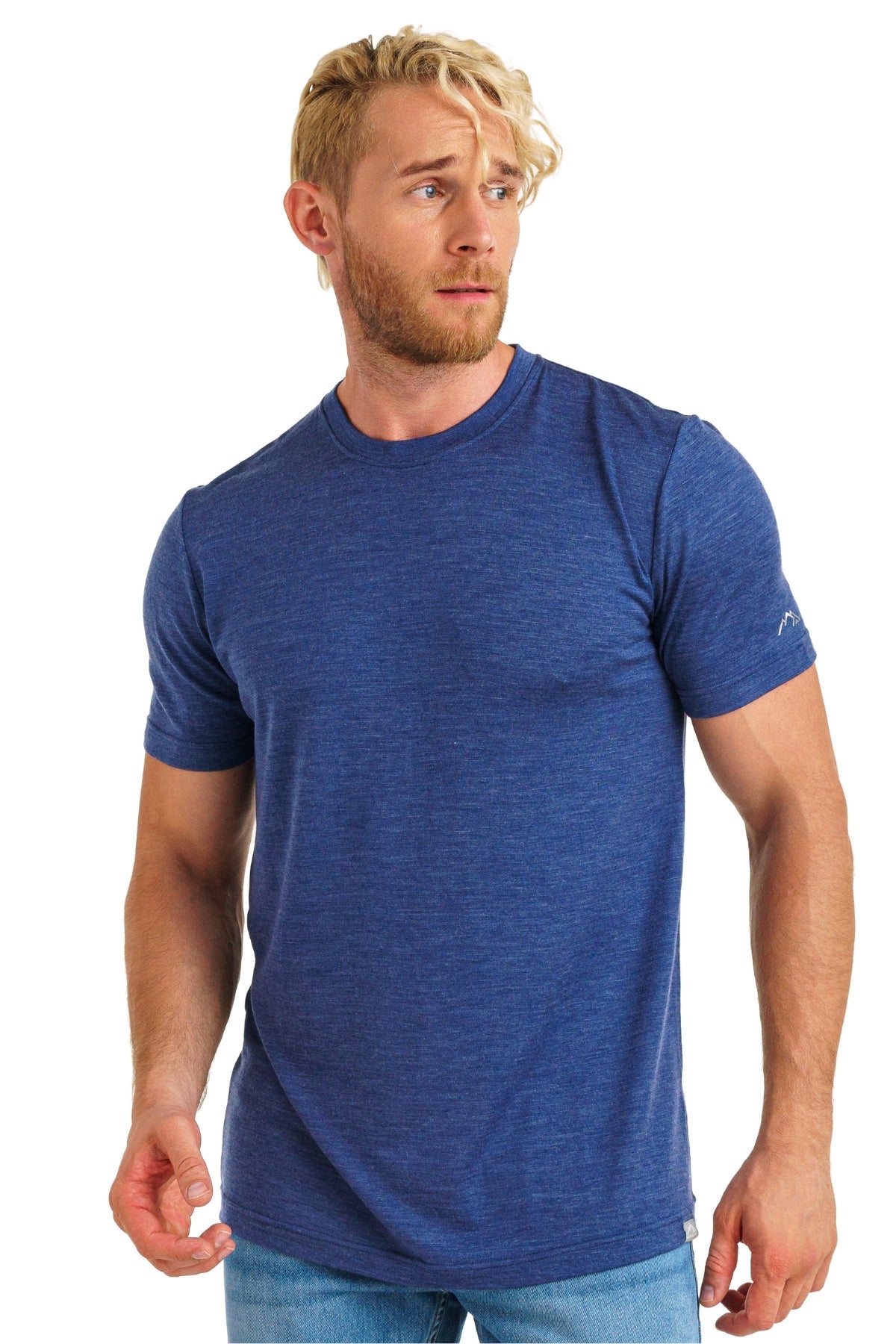 Men's Merino T-shirt 180 Chicago Blues Melange (+socks)