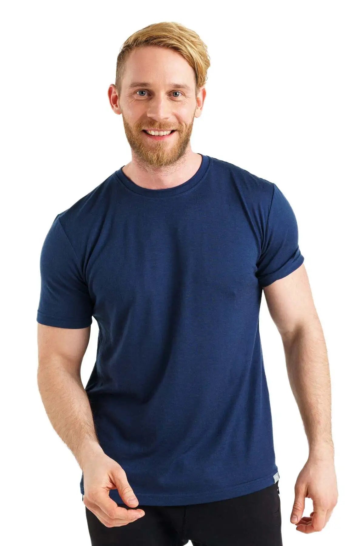Men's Merino Sport T-shirt Deep Navy