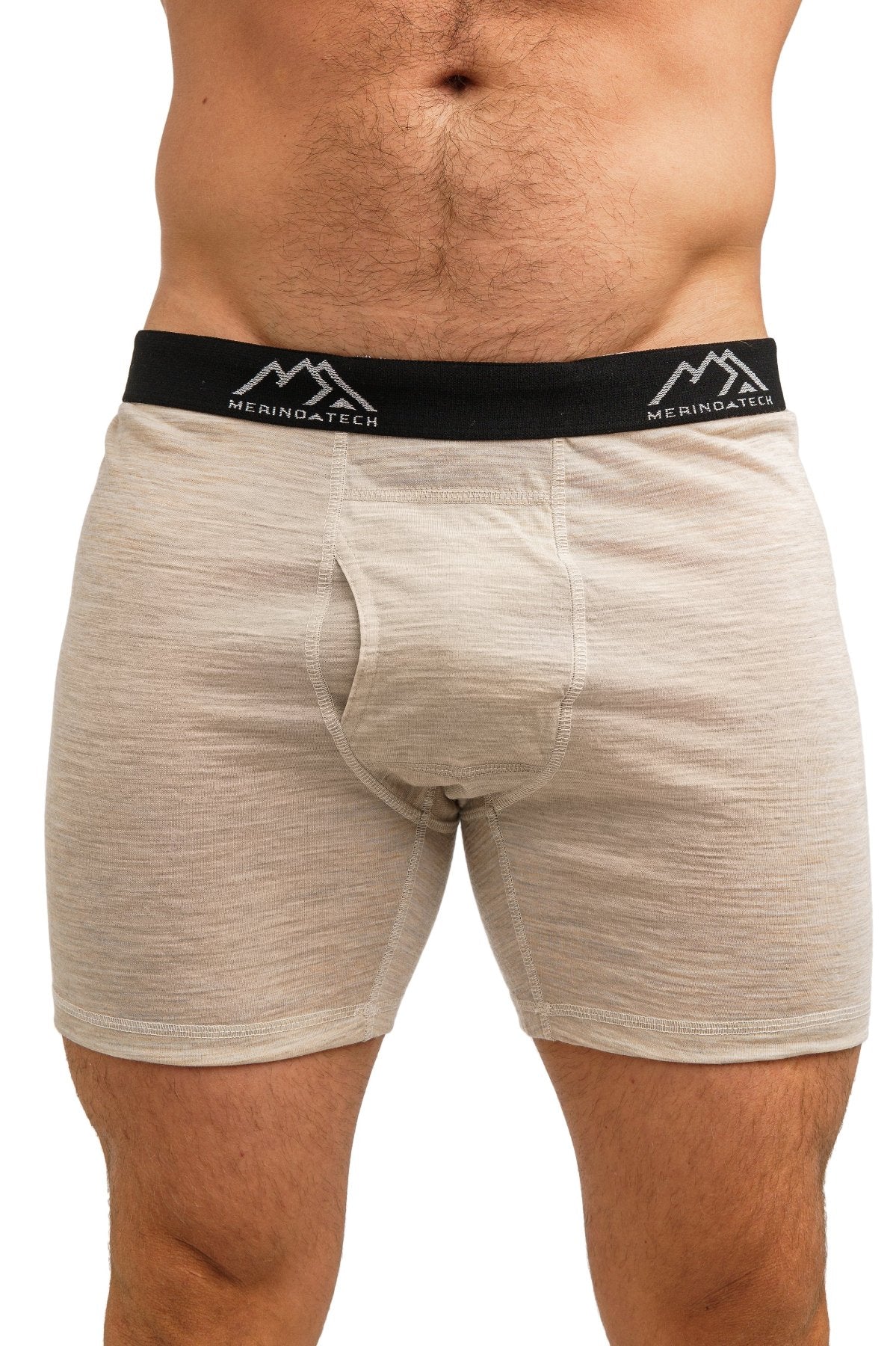Men's Merino Boxers 190 Oatmeal (1 Pack)