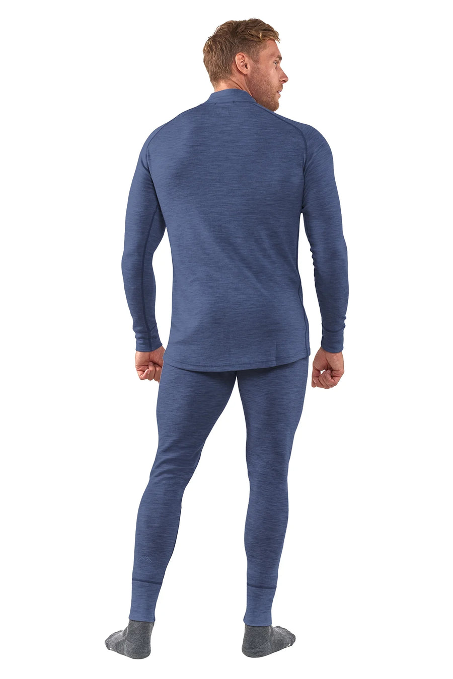 Men's Merino Thermal Set Zip 250 Windsor Blue