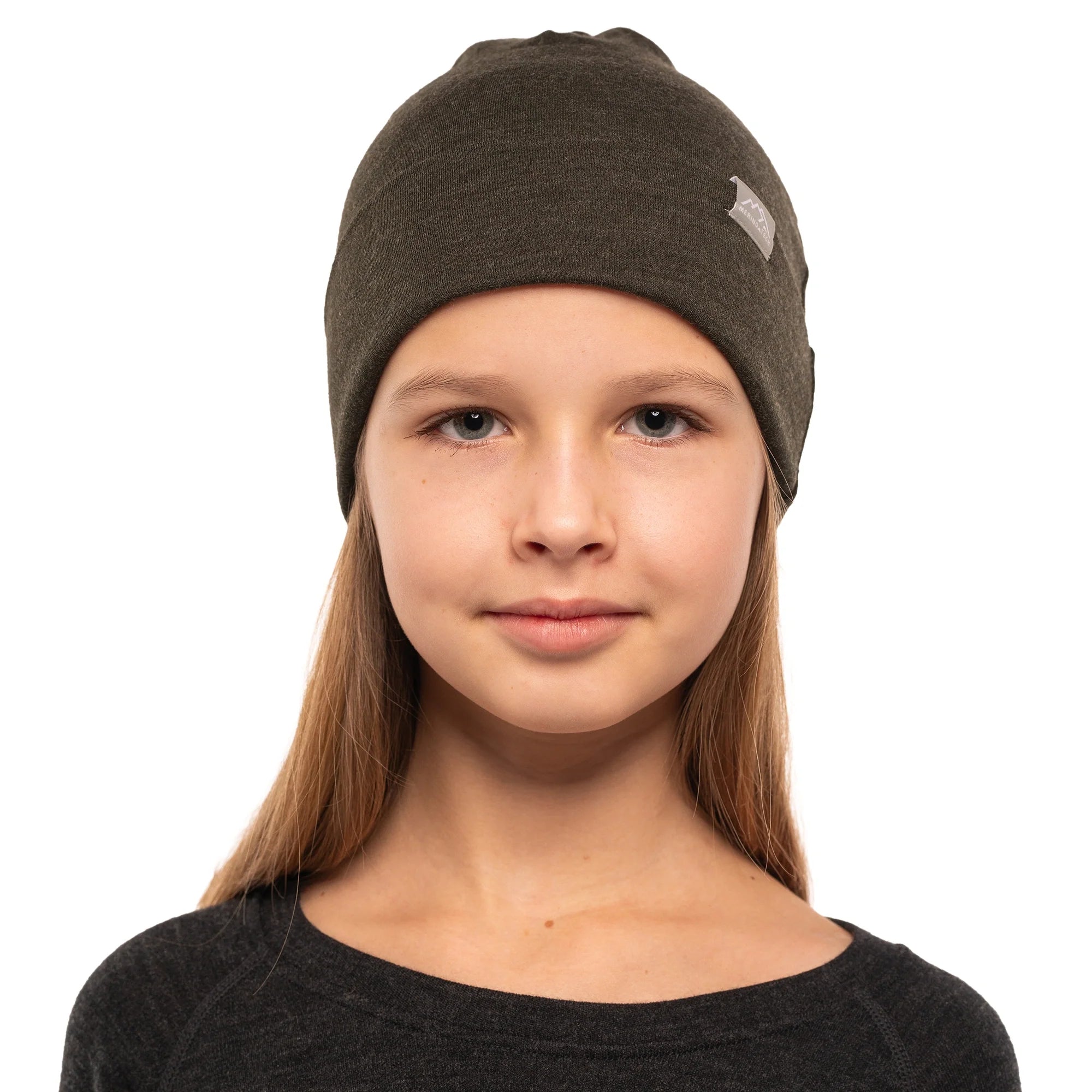 Kids' Beanie Army Green