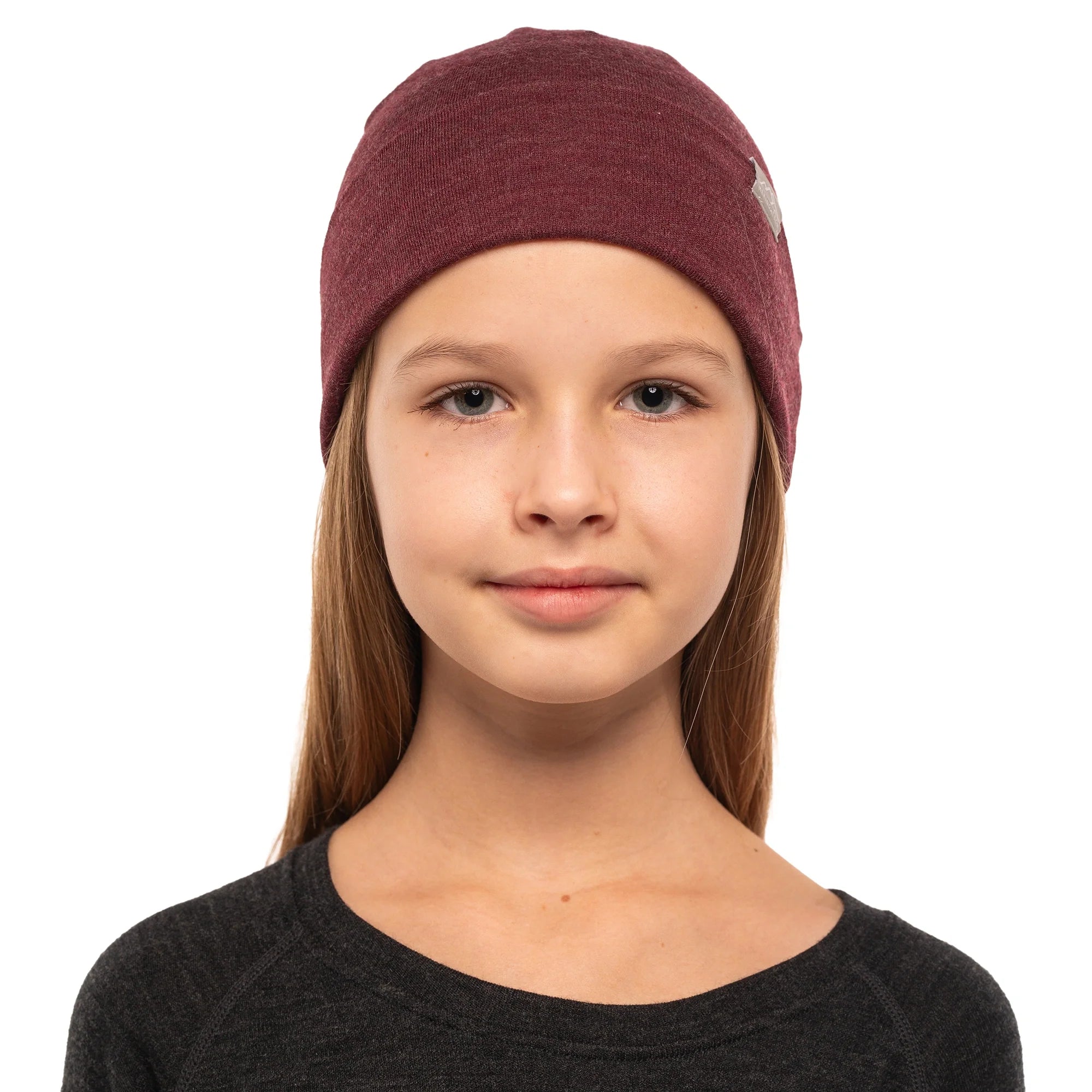 Kids' Beanie Burgundy