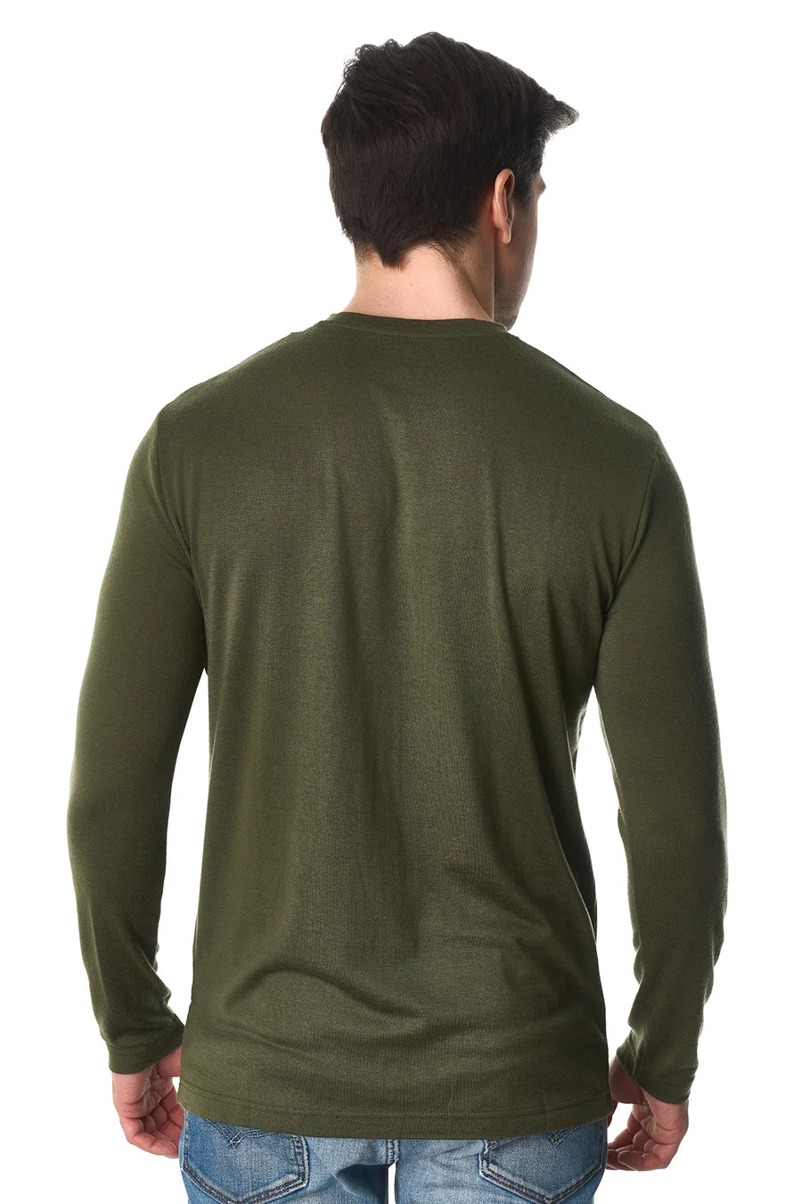 Men's Merino Long Sleeve 190 Dark Olive