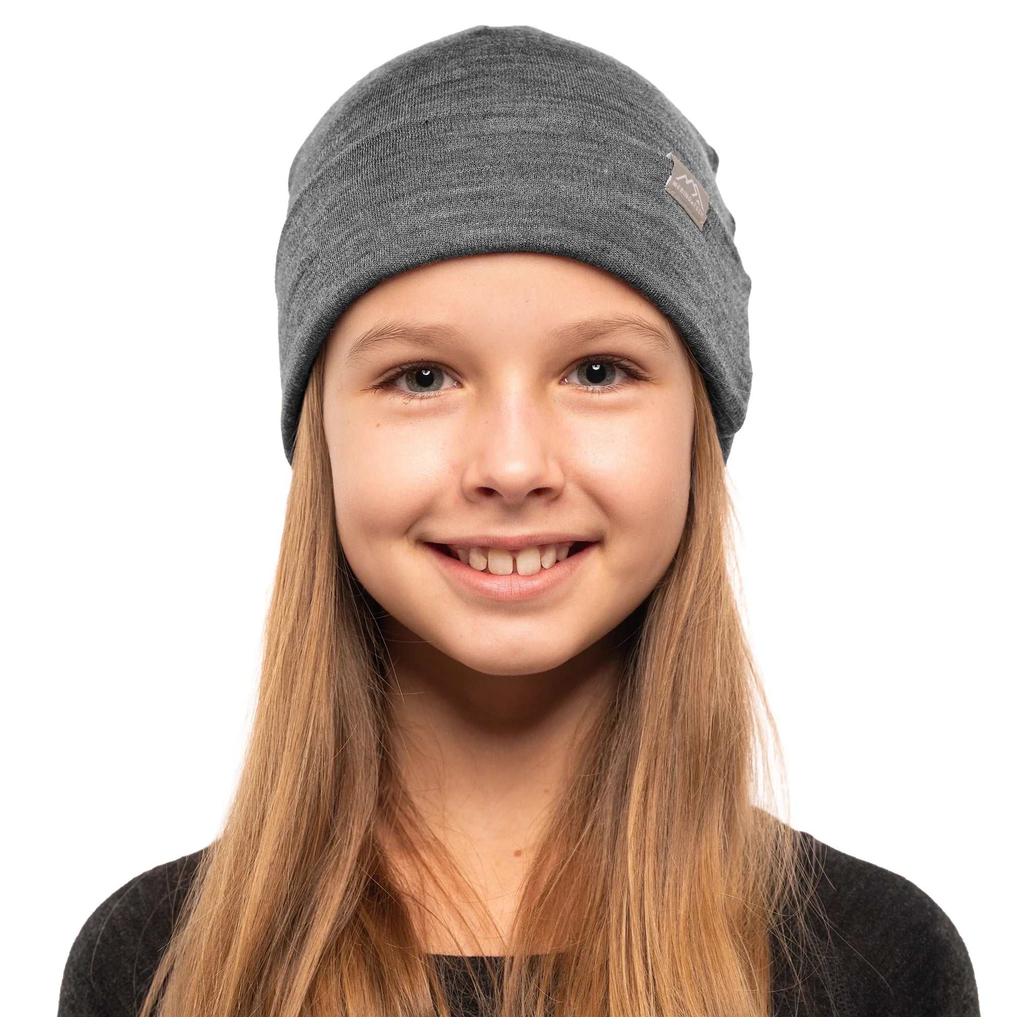 Kids' Beanie Grey Melange