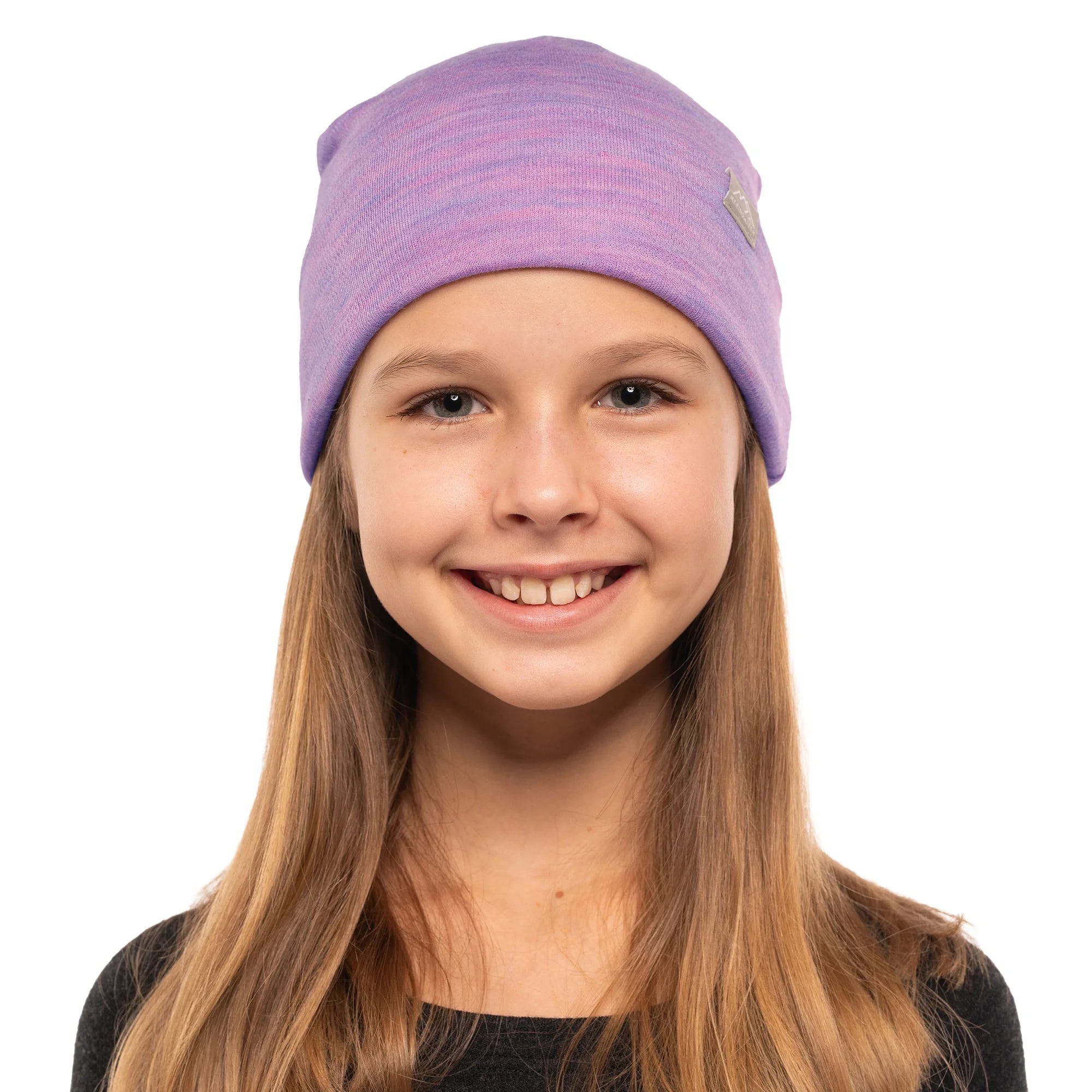 Kids' Beanie Heather Lilac
